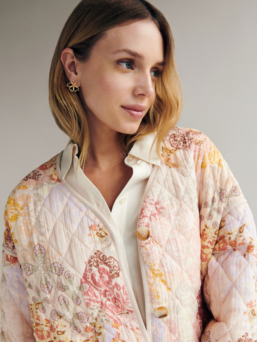 Patterned jacket - multicolor - RESERVED - 3
