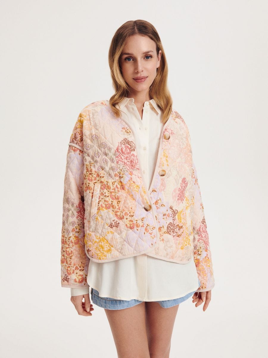 Patterned jacket - multicolor - RESERVED - 4