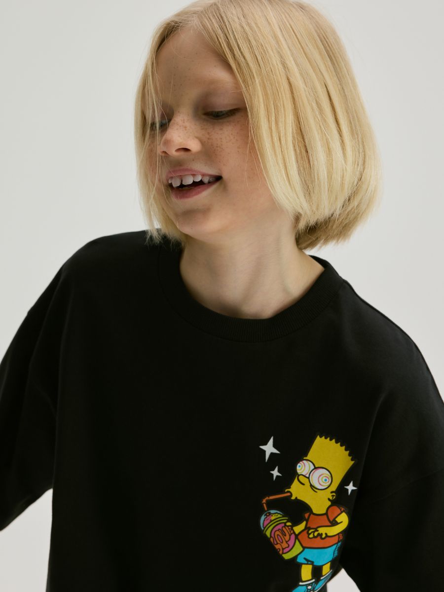 The Simpsons T-shirt - black - RESERVED - 5