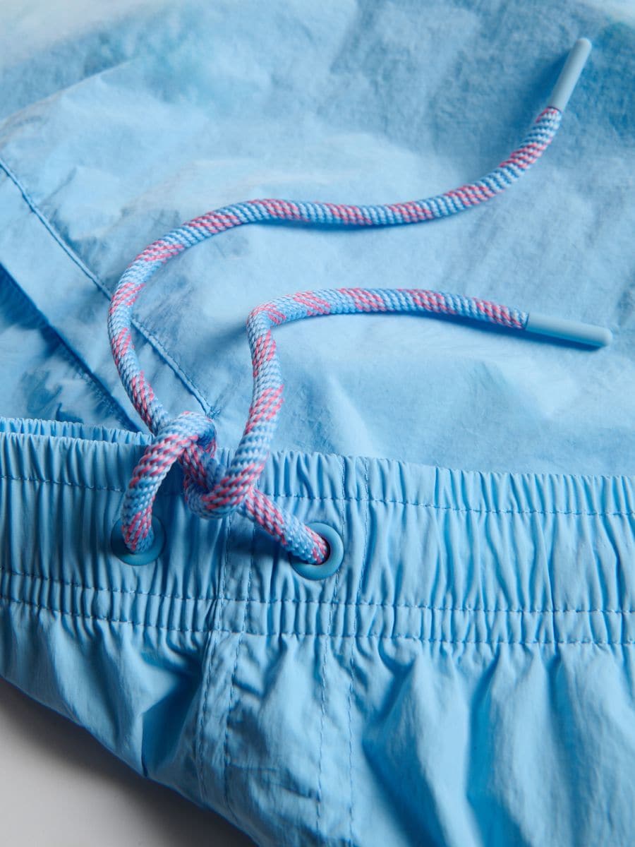 Plain beach shorts - light blue - RESERVED - 2