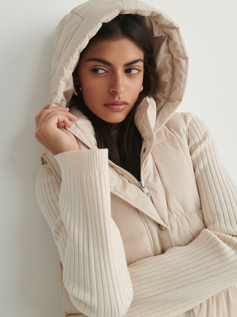Steppweste - beige - RESERVED - 2