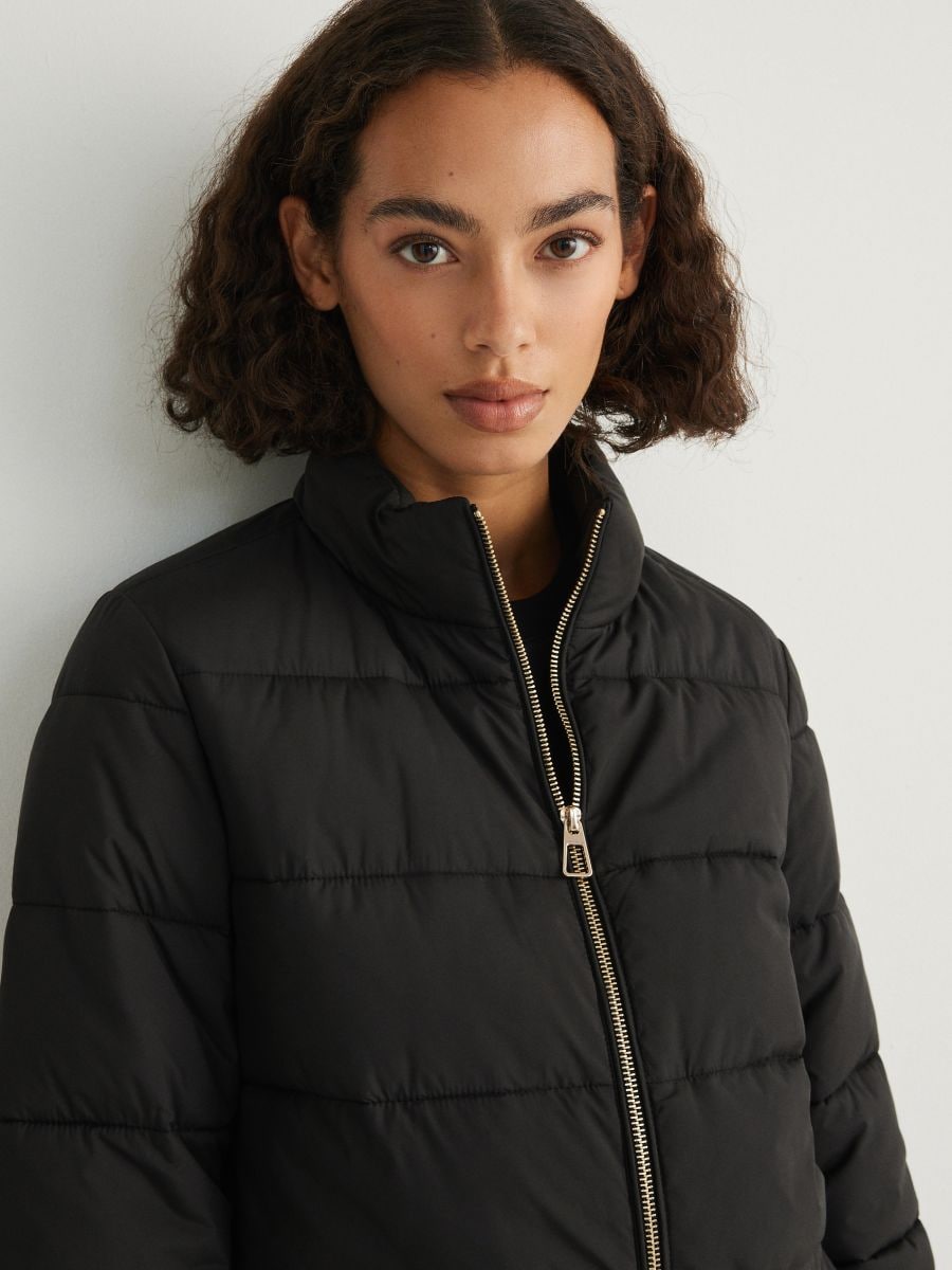 【スーパーセール】 Quilted light padded coat Color black - RESERVED - 1109T-99X ジャケット・アウター