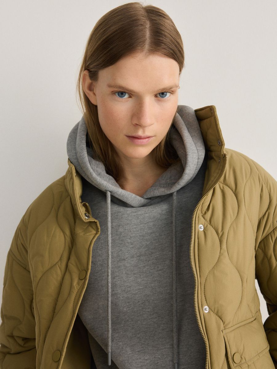 Утеплена куртка oversize
