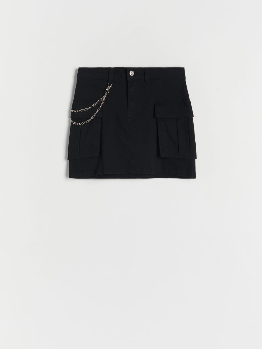 Skirt with pockets - black - RESERVED - 2