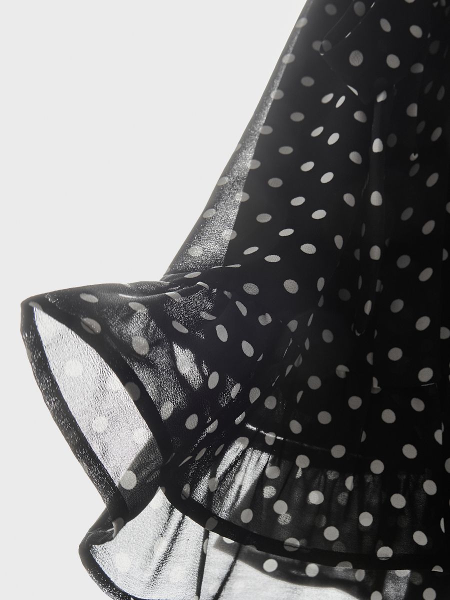 Wickelkleid in Minilänge - schwarz - RESERVED - 6