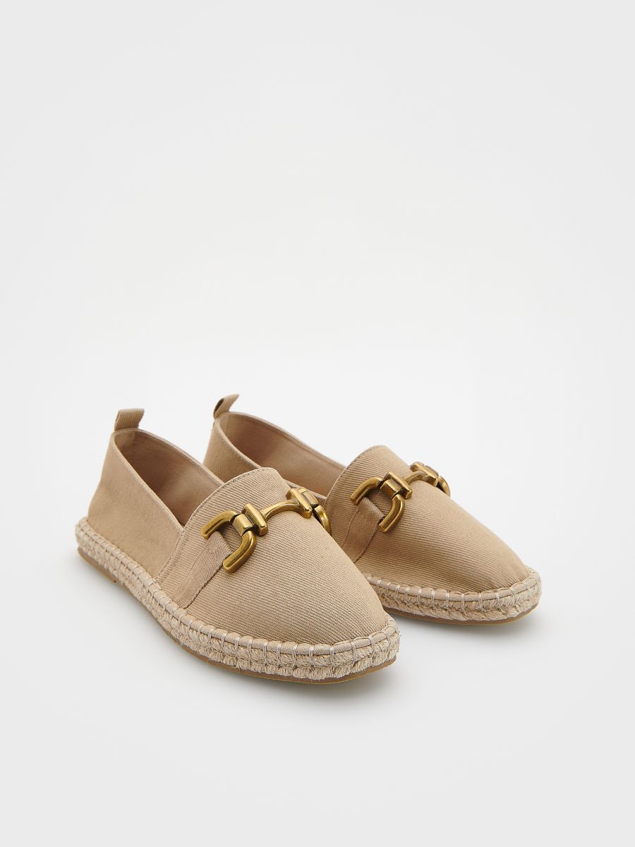 LADIES` SLIDES - beige - RESERVED - 2