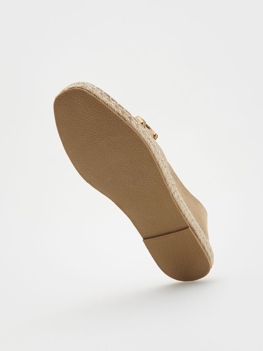 LADIES` SLIDES - beige - RESERVED - 5