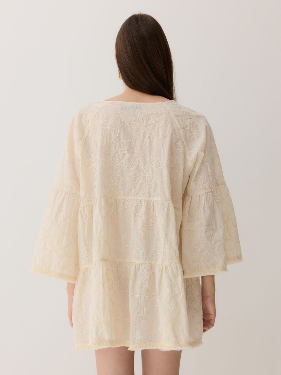 LADIES` PONCHO - nude - RESERVED - 4