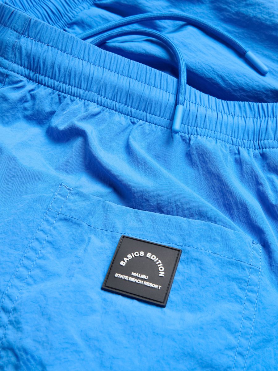 Plain beach shorts - blue - RESERVED - 2