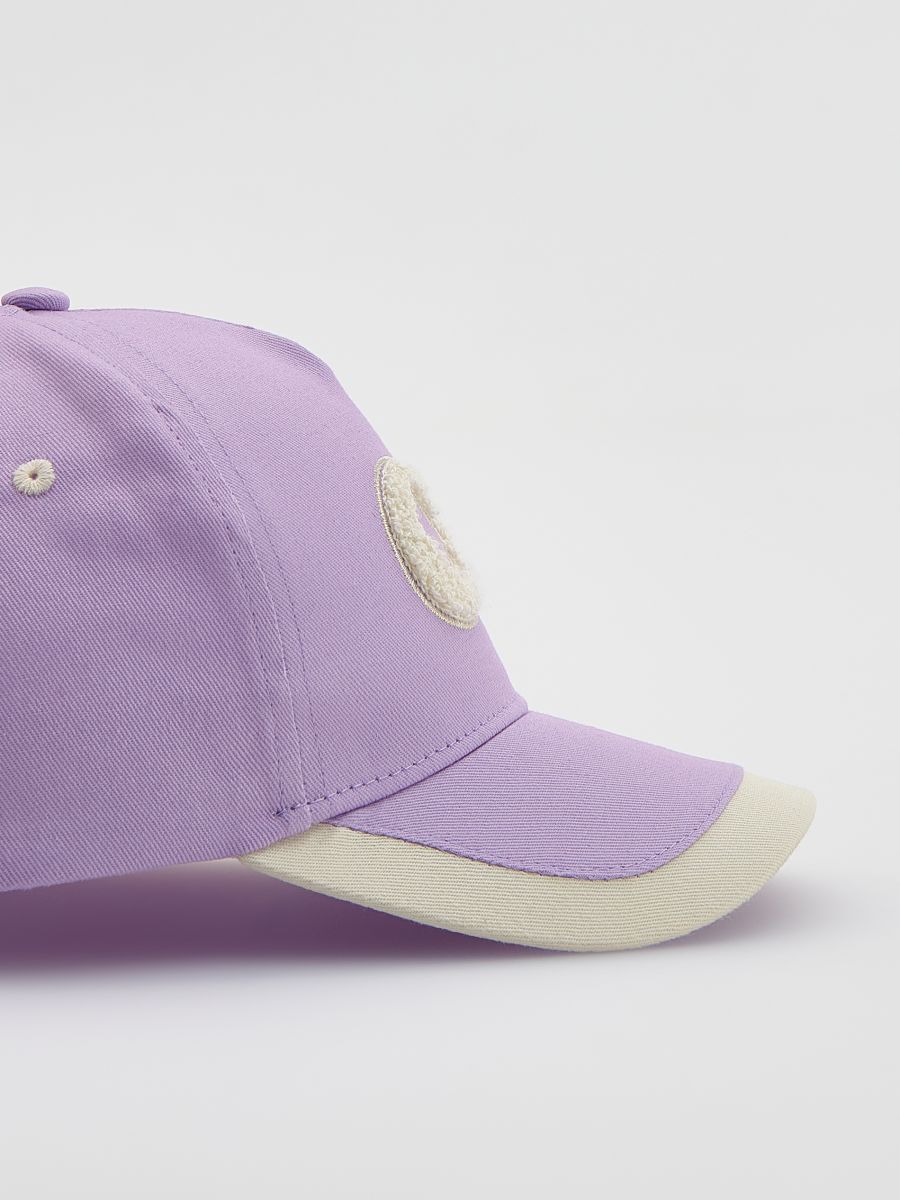Cap - lavender - RESERVED - 2