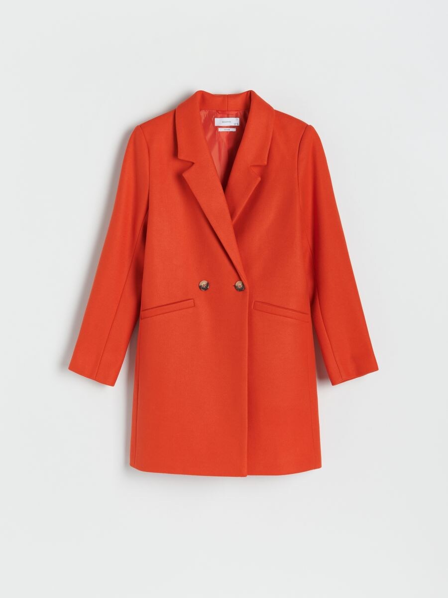 Double breasted coat