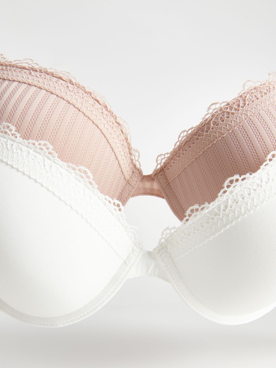 2er-Pack Push-up-BHs - creme - RESERVED - 4