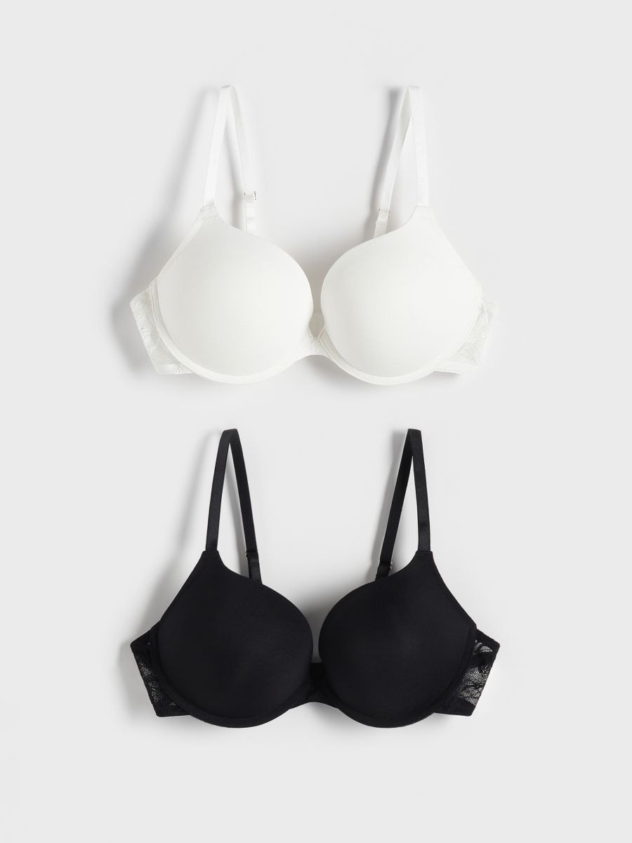 2 pack super push up bras - black - RESERVED - 2