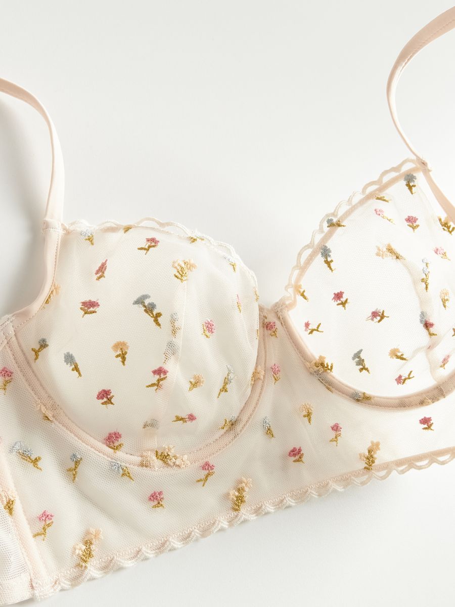 LADIES` BRASSIERE - nude - RESERVED - 4