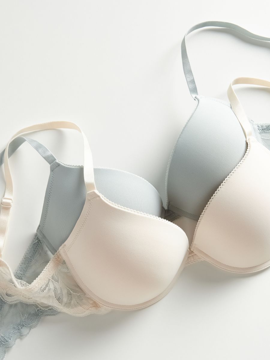 2er-Pack Push-up-BHs - blassblau - RESERVED - 2