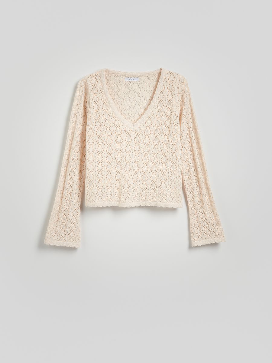 Openwork jumper - nude - RESERVED - 5