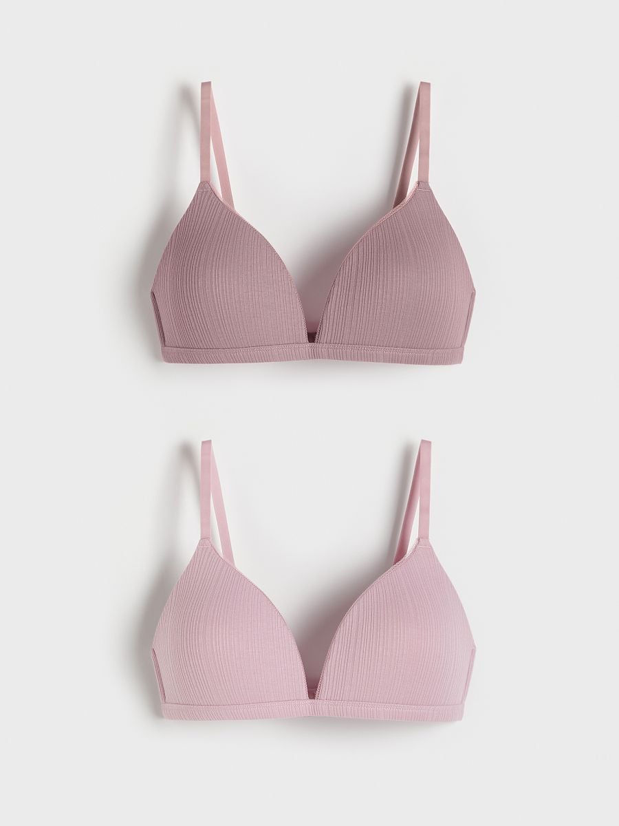 Set van 2 bh's - mauve - RESERVED
