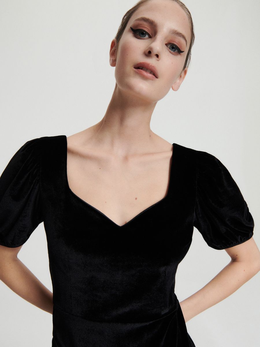 Sädelev kleit - must - RESERVED - 2