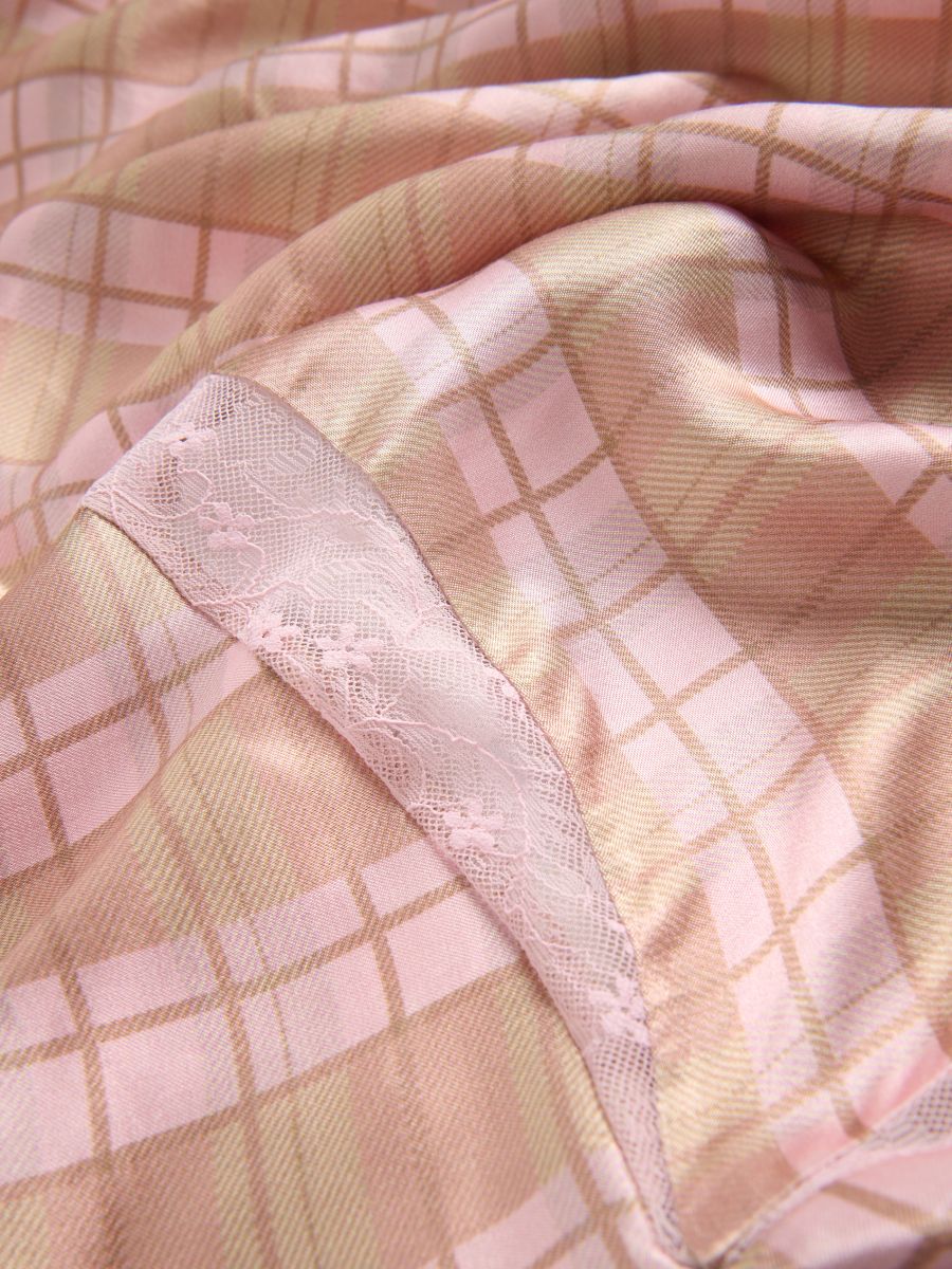 Robe midi en viscose majoritaire - Multicolore - RESERVED - 9