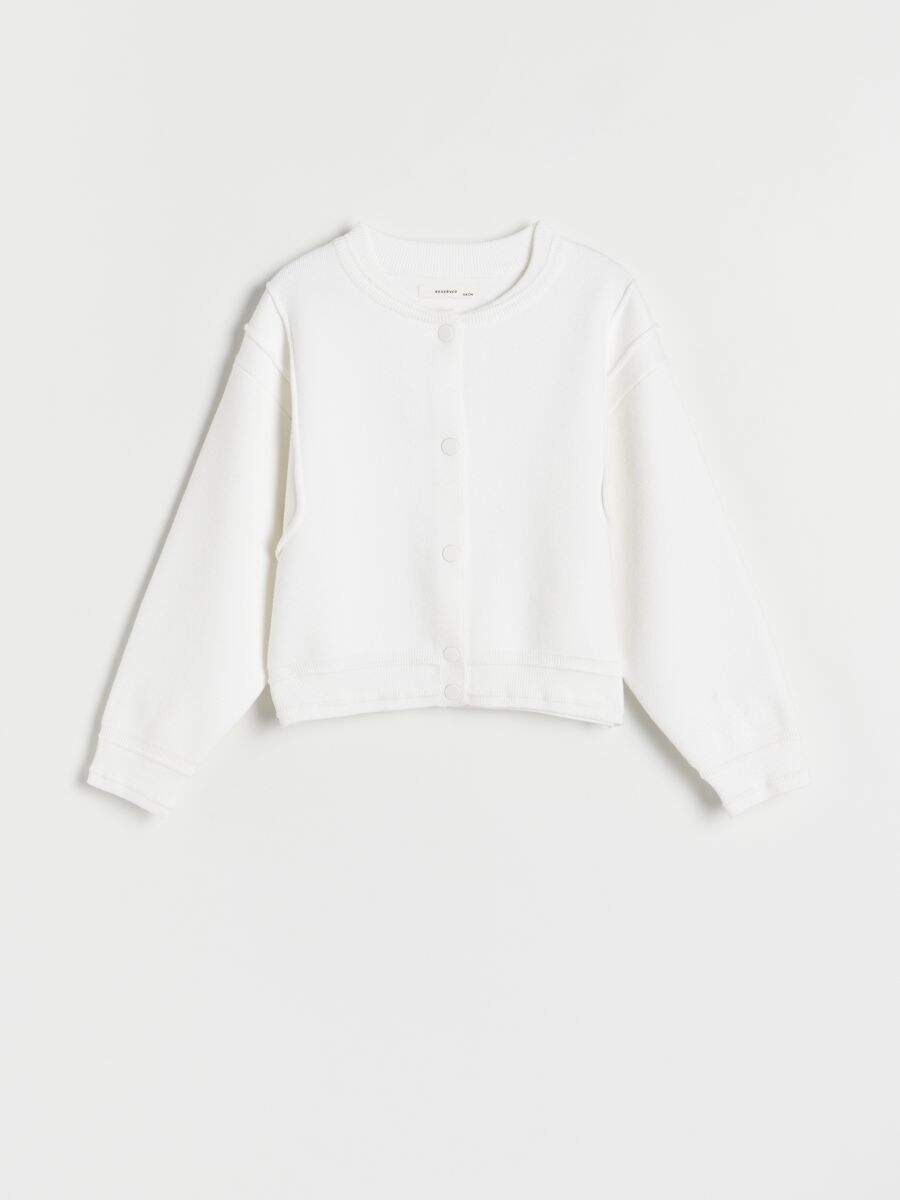 Viscose blend cardigan - cream - RESERVED - 3