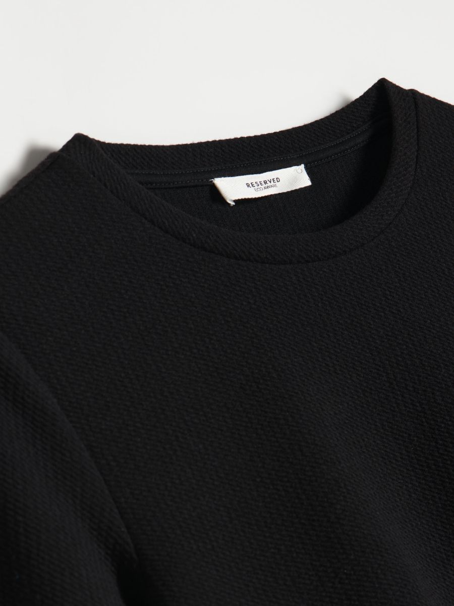 Long sleeve crop top - black - RESERVED - 4