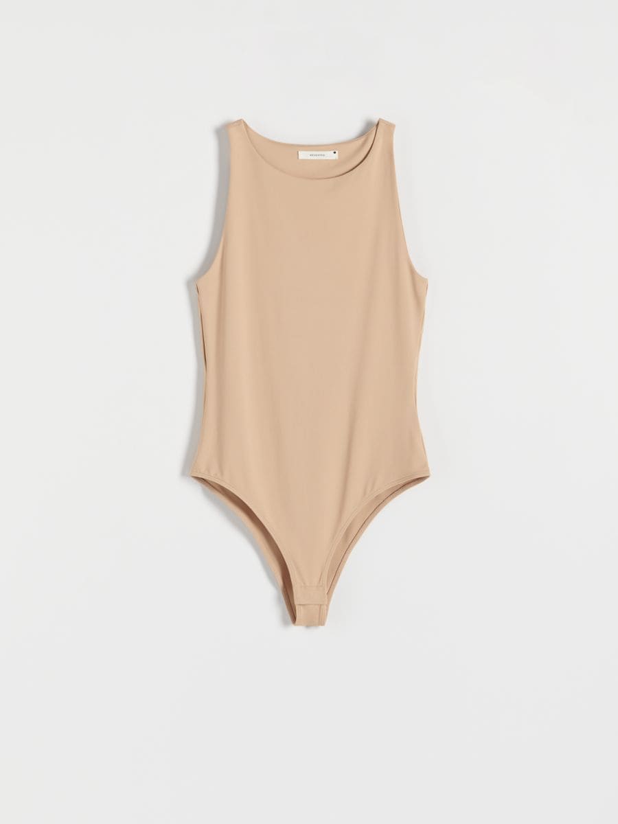 Plain bodysuit - nude - RESERVED - 2