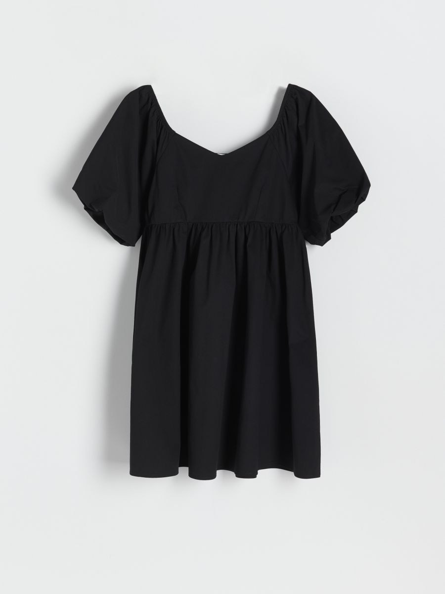 Mini-robe simple - Noir - RESERVED - 5