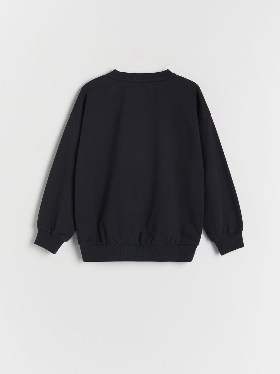 Sweat simple basic - Noir - RESERVED - 3