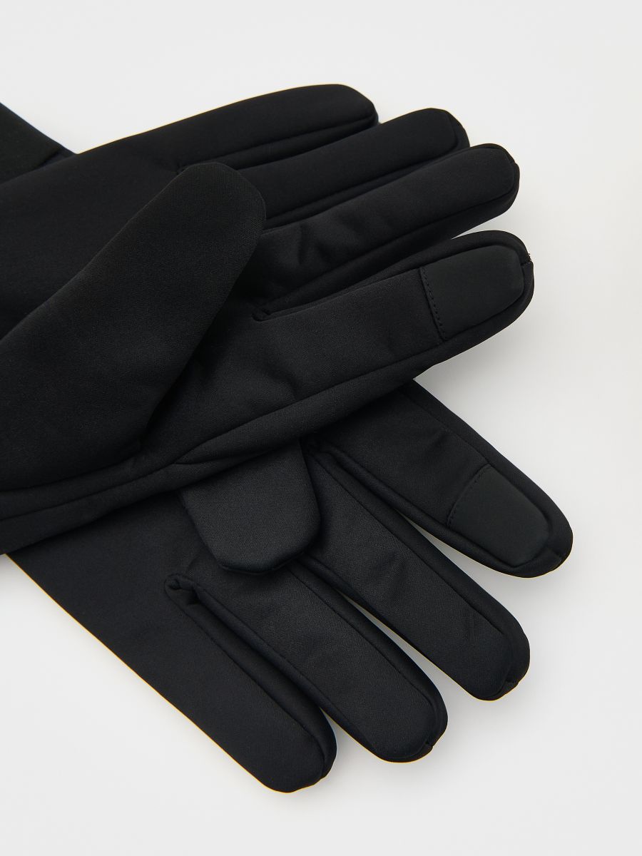 Plain gloves - black - RESERVED - 2