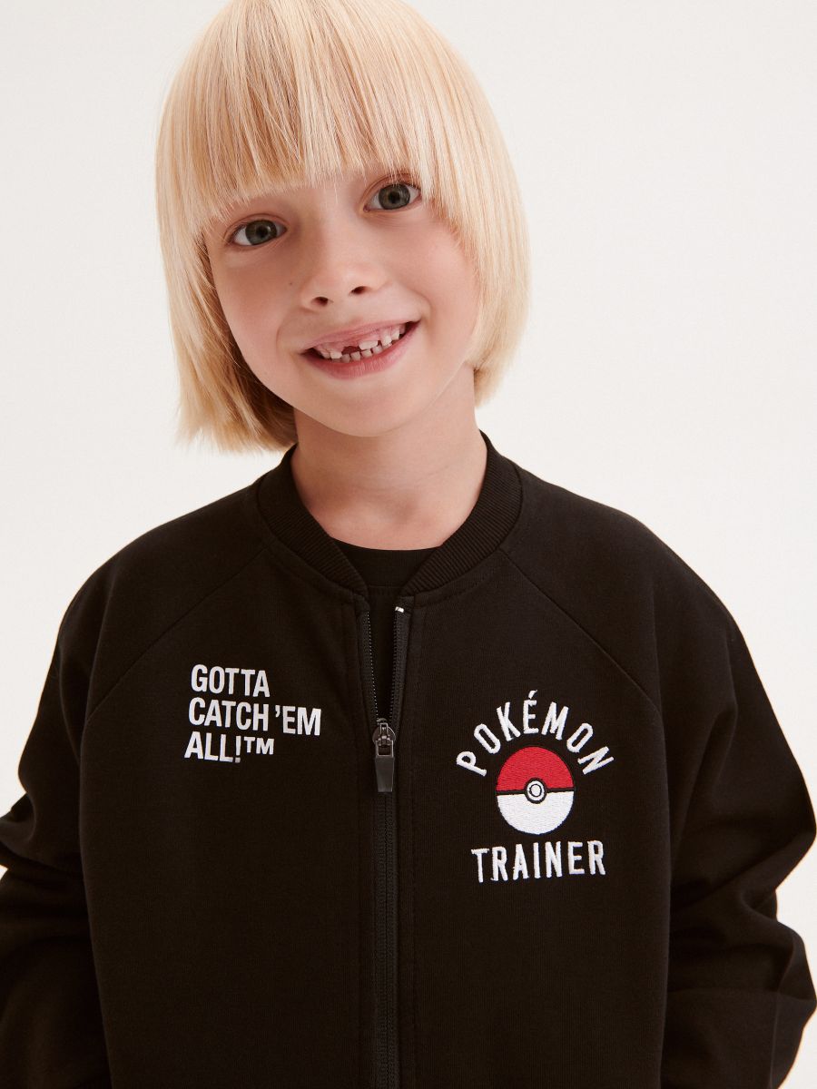 Bluza oversize Pokémon - czarny - RESERVED - 5