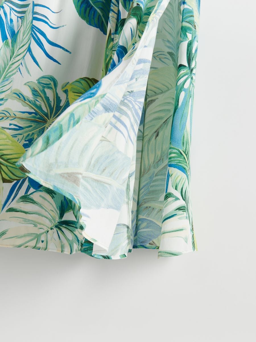 Patterned viscose jumpsuit - cream - RESERVED - 5