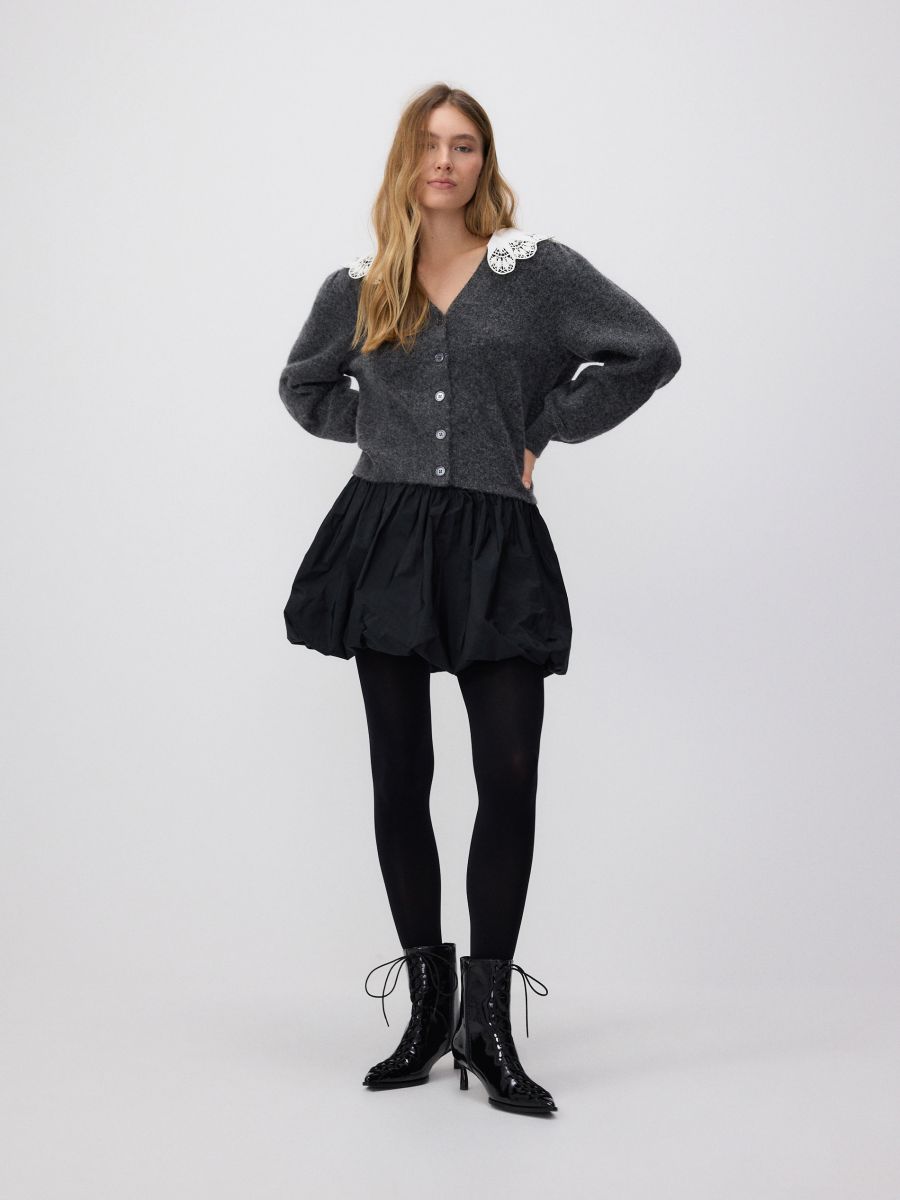 Mini bubble skirt Color black - RESERVED - 119EU-99X Mini bubble skirt Color black - RESERVED - 119EU-99X
