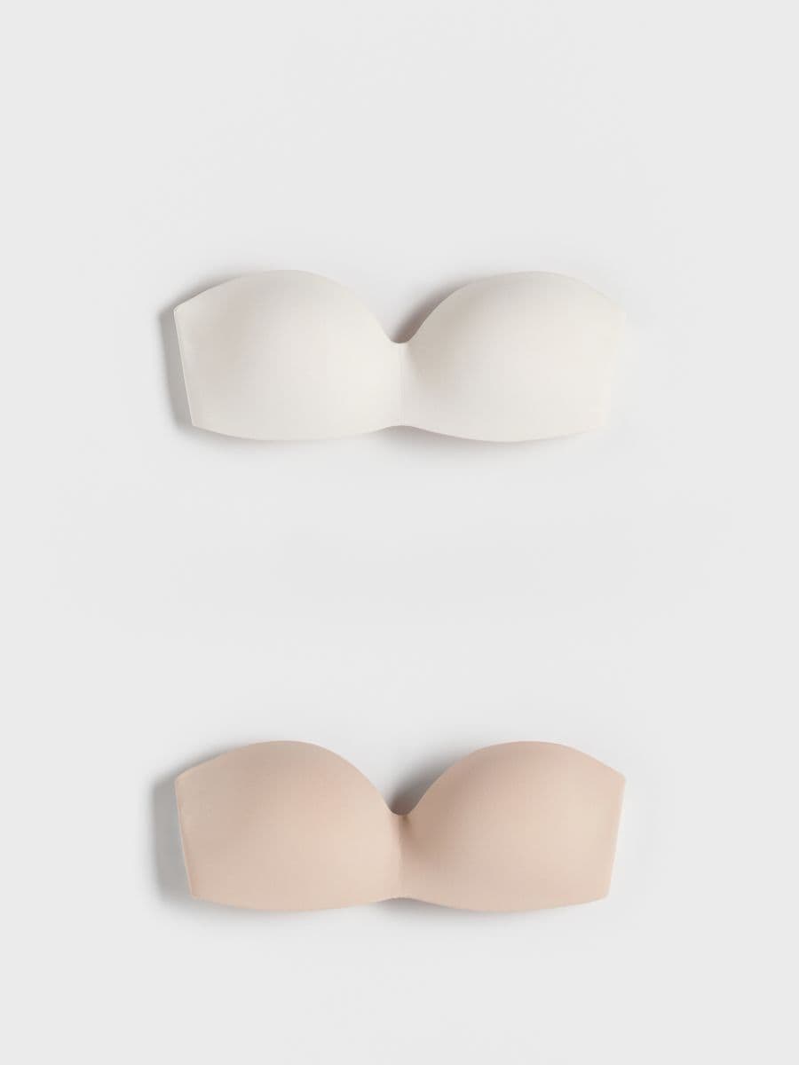 Bandeau-BH, 2er-Pack - creme - RESERVED - 4