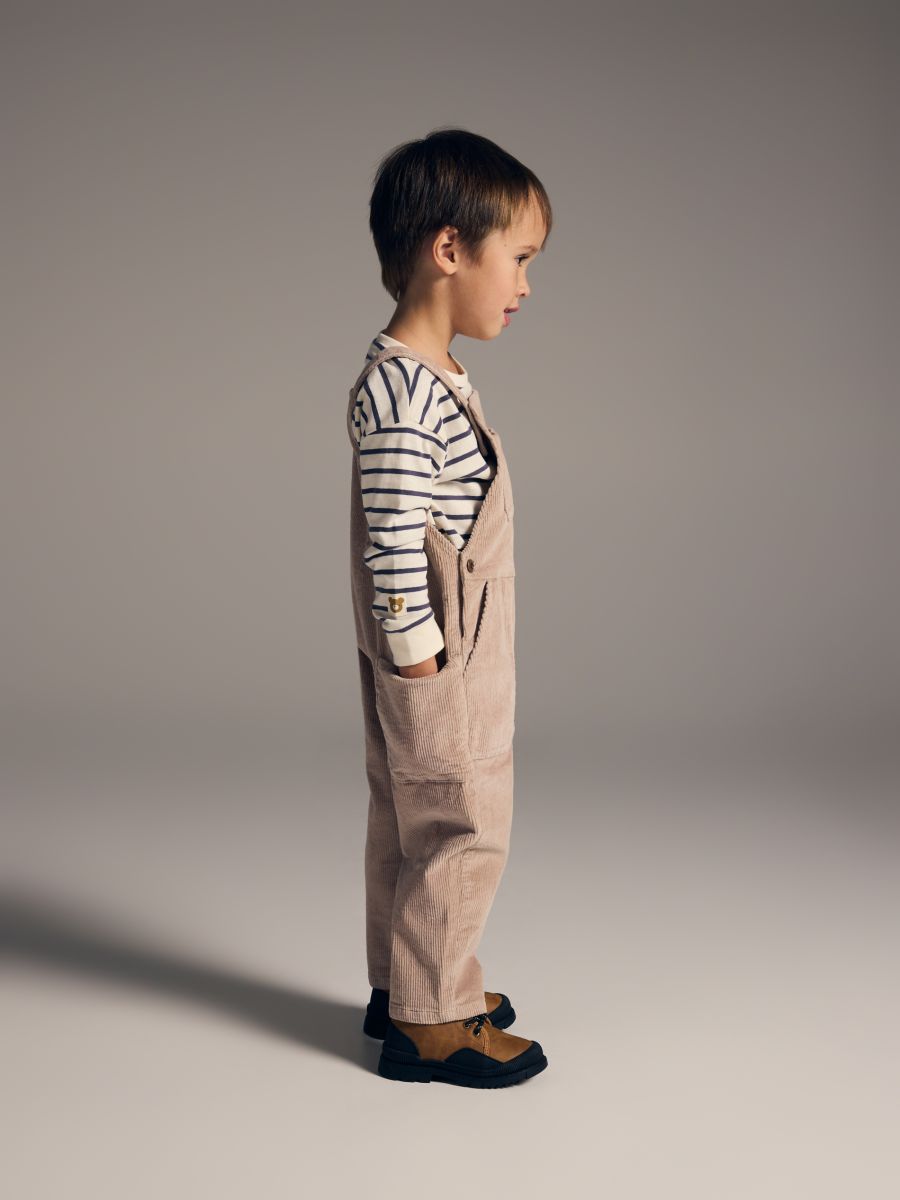 Corduroy dungarees - beige - RESERVED - 4