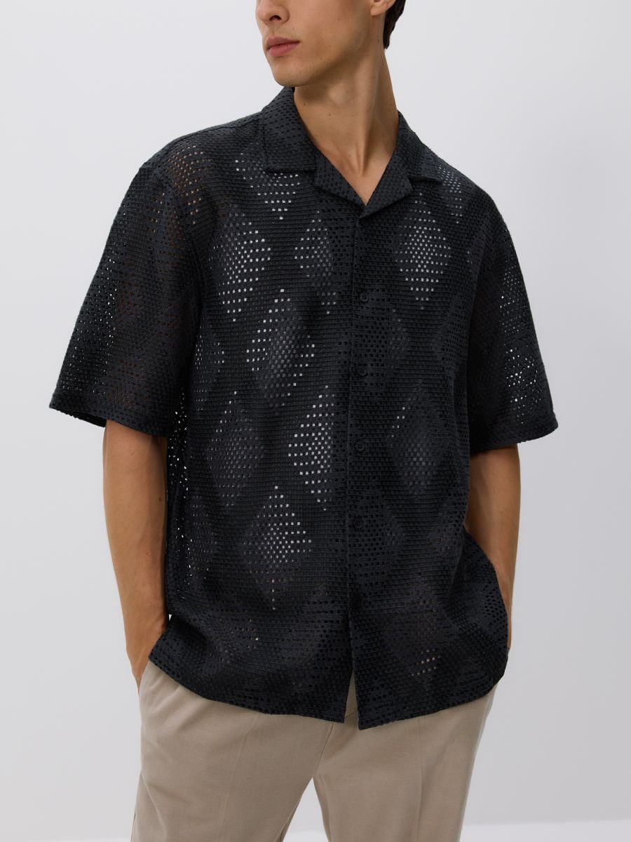 MEN`S SHIRT - juoda - RESERVED