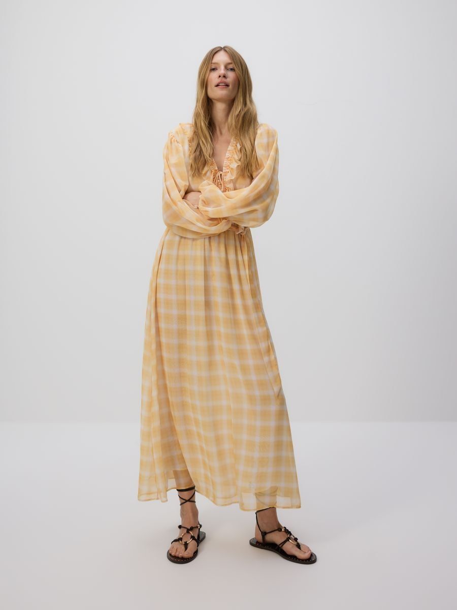 Check dress - multicolor - RESERVED - 5