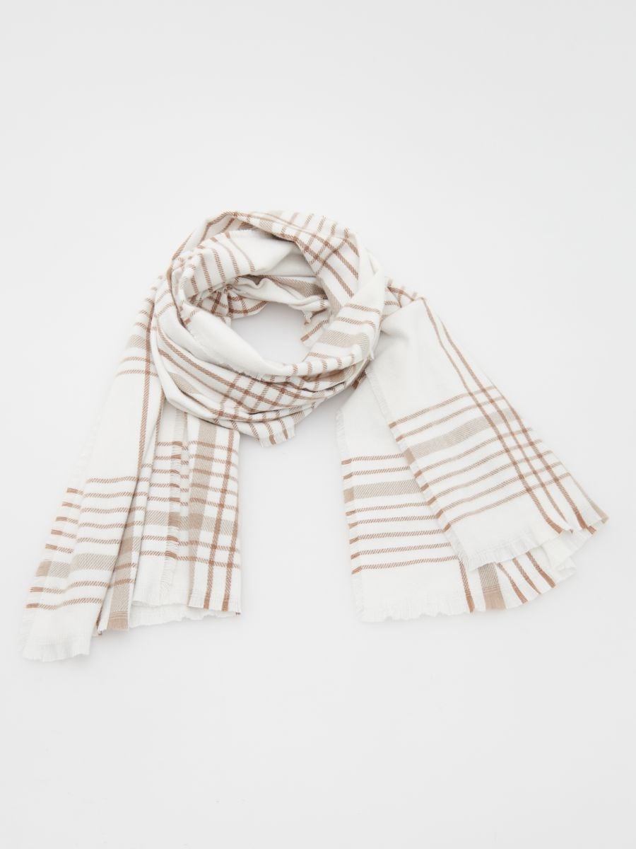 Check scarf - nude - RESERVED - 2