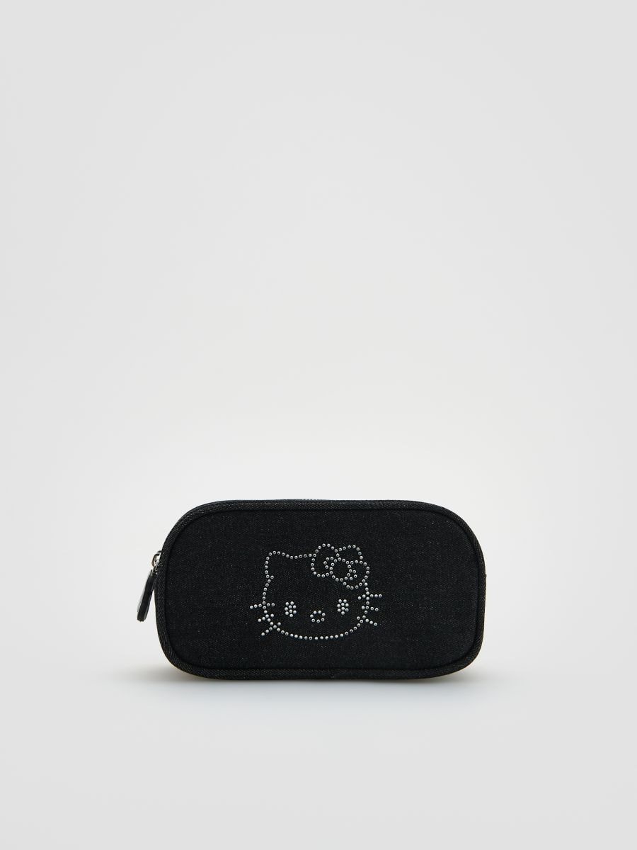 CHILDREN`S PENCIL CASE - tamno siva - RESERVED
