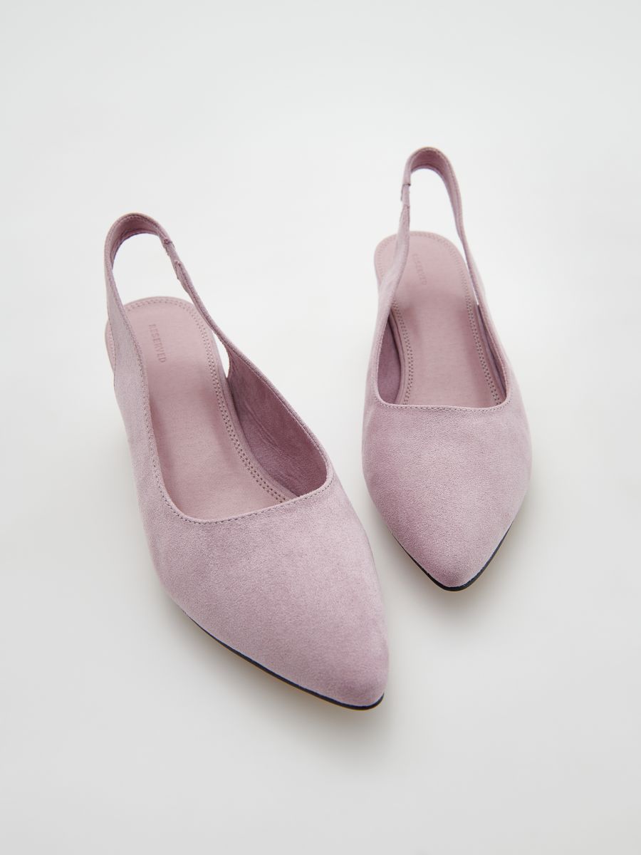 Block heel pumps - lavender - RESERVED - 3