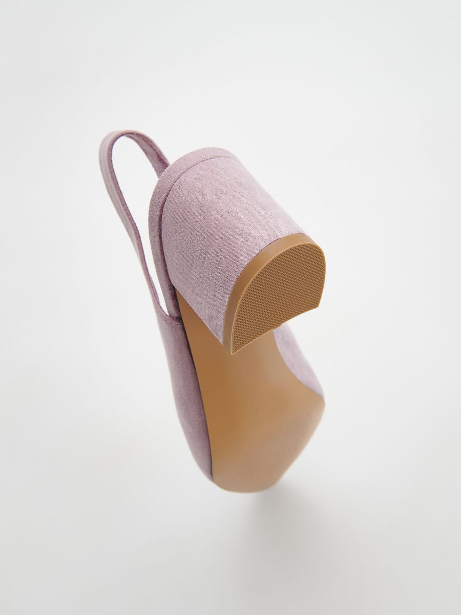 Block heel pumps - lavender - RESERVED - 5