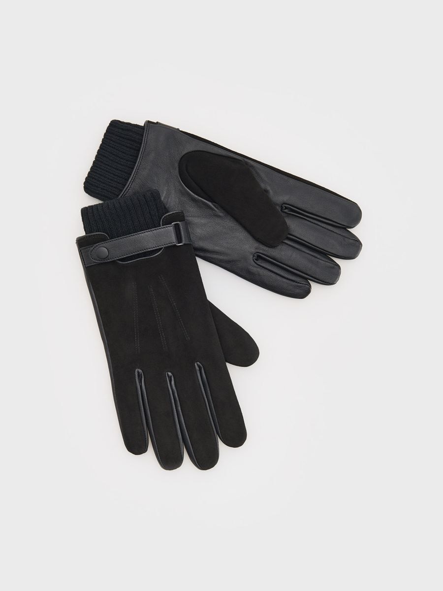 MEN`S GLOVES - crno - RESERVED