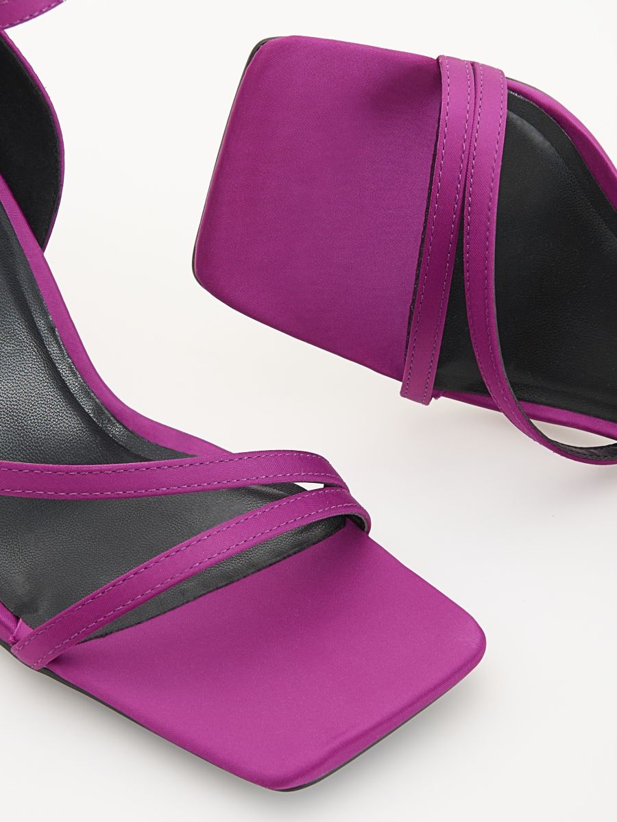High heel sandals - fuchsia - RESERVED - 4
