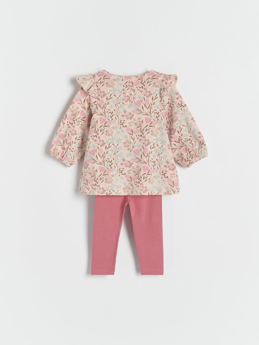 Cotton set with headband - pastel pink - RESERVED - 3