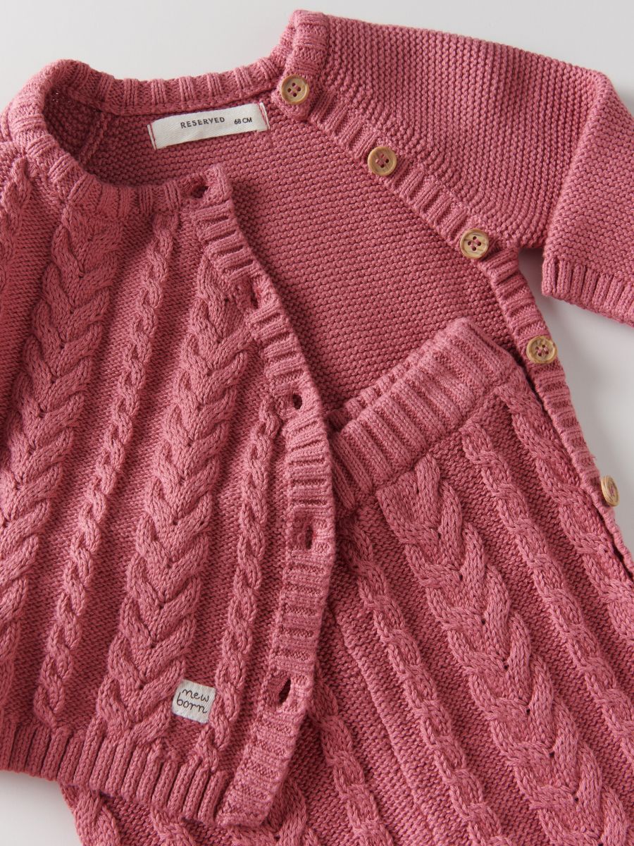 Jersey set - dusty rose - RESERVED - 3