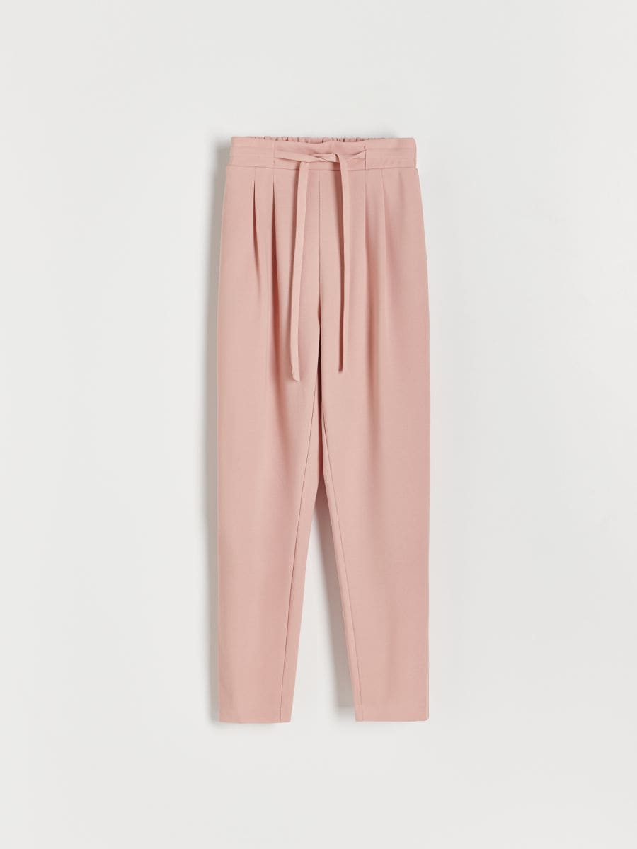 Jersey joggers - pastel pink - RESERVED - 4