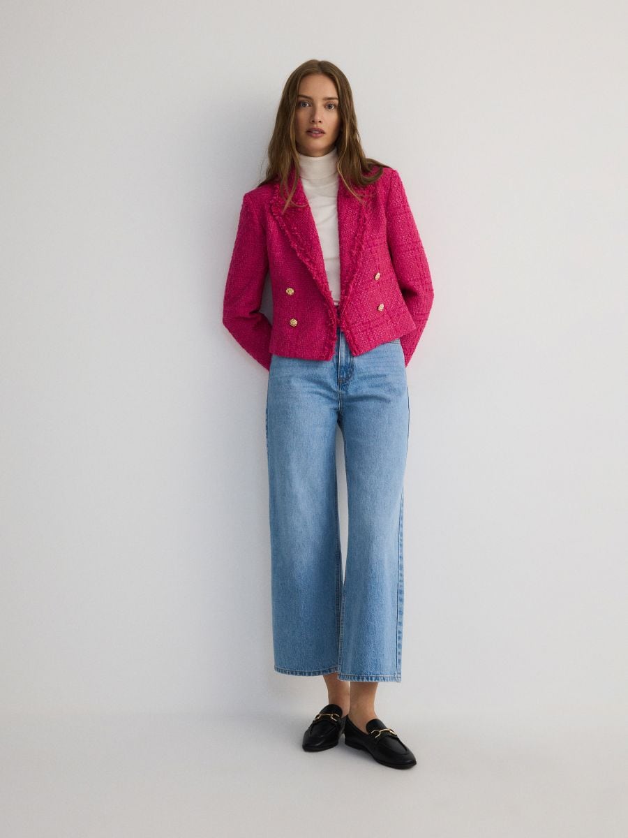 Tweed blazer Color fuchsia - RESERVED - 127BP-43X