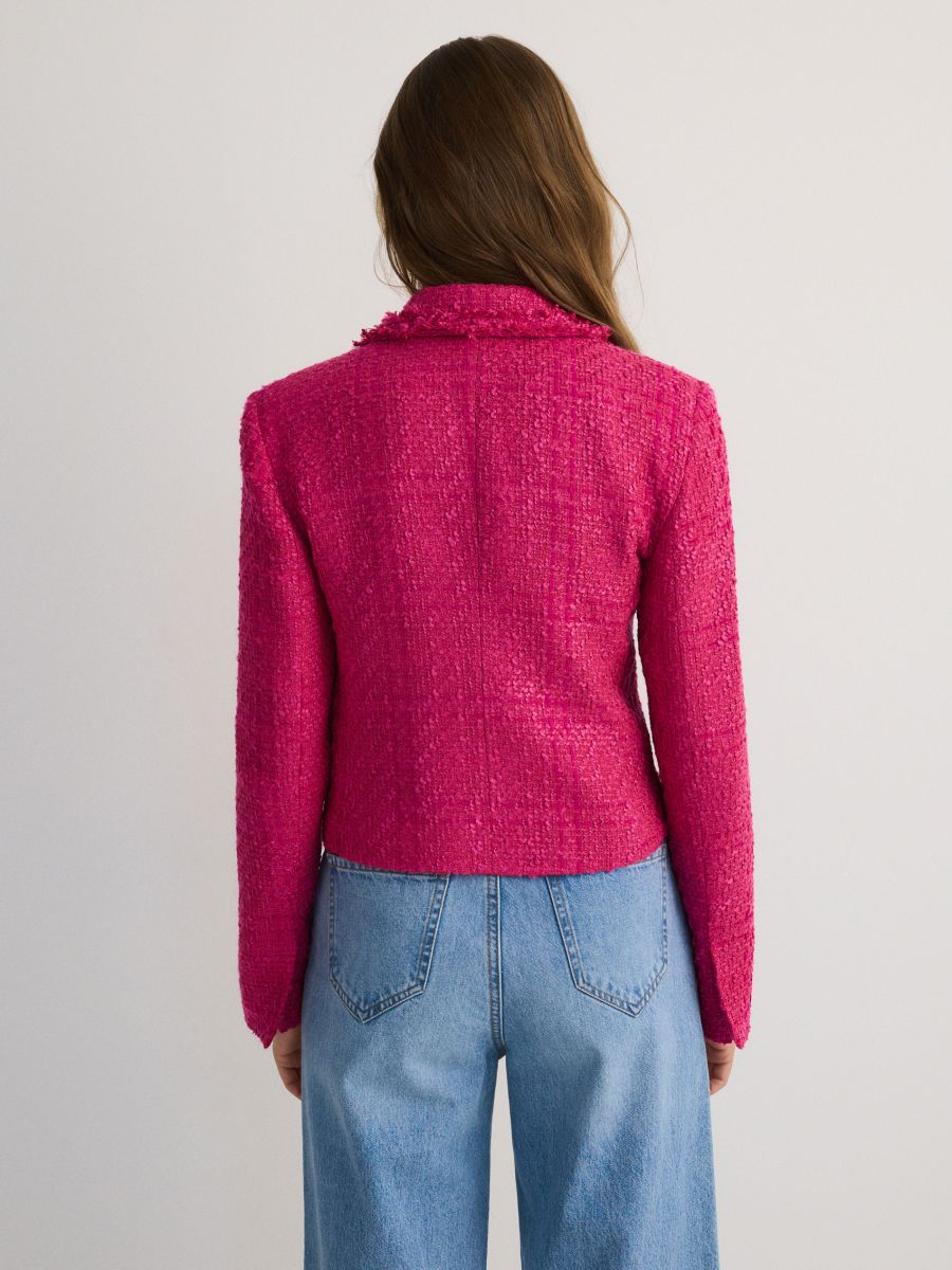 Tweed blazer Color fuchsia - RESERVED - 127BP-43X