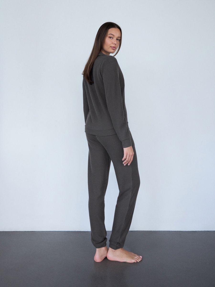 Two piece pyjama set - mid grey - RESERVED - 4