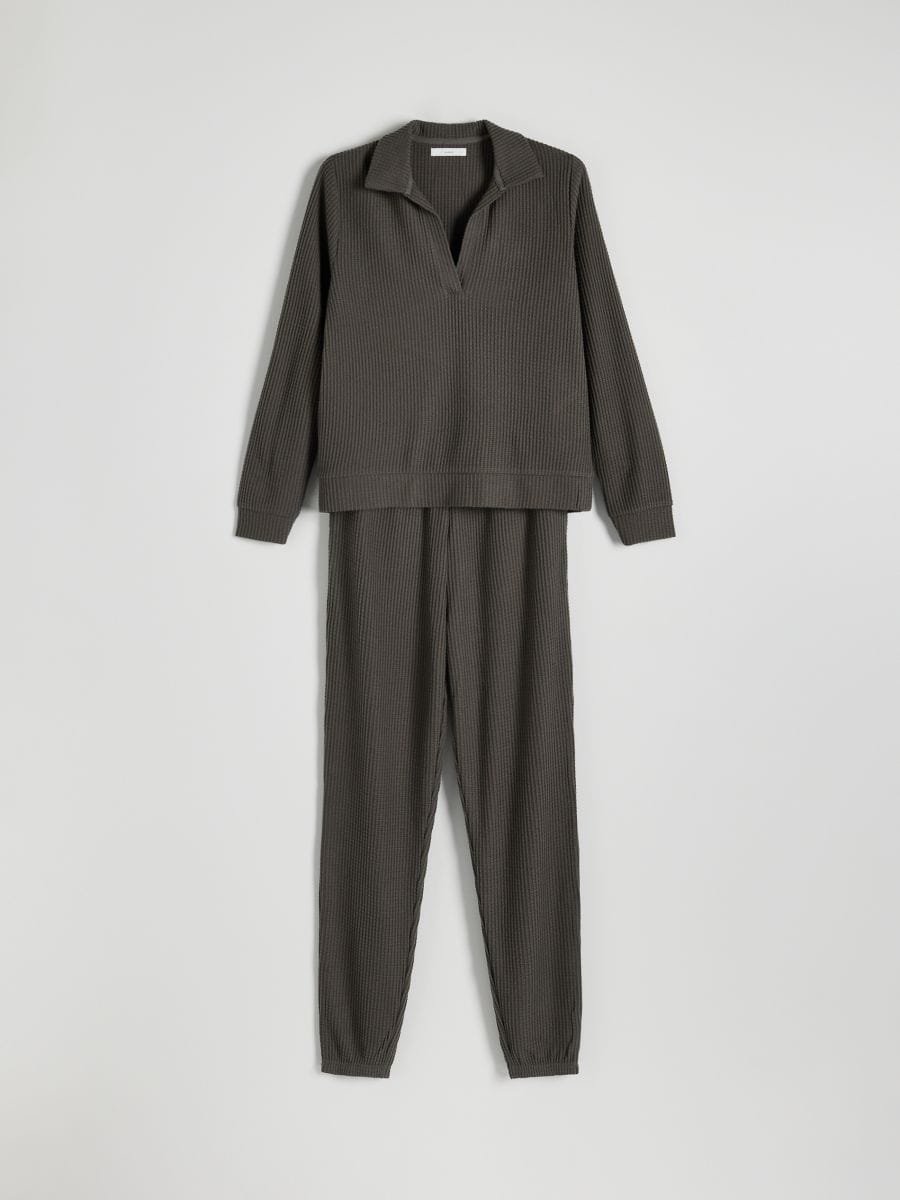 Two piece pyjama set - mid grey - RESERVED - 5