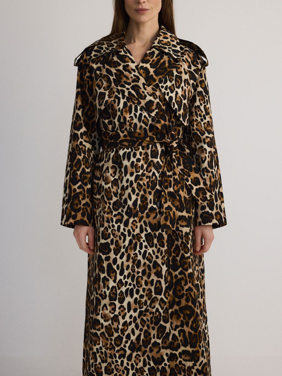 LADIES` COAT - multicolor - RESERVED - 7